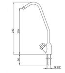 Кран высокий для питьевого фонтана 10071.B глянцевый