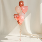 Фонтан шаров "Розовые переливы"