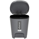 Контейнер для мусора 8л "Yuto", серый