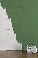 Межкомнатная дверь Zadoor FiloMuro ПГ Elen ALU Chrome Revers