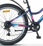 Велосипед 24" STELS CRISTY 420 V, рама 12 темно-синий