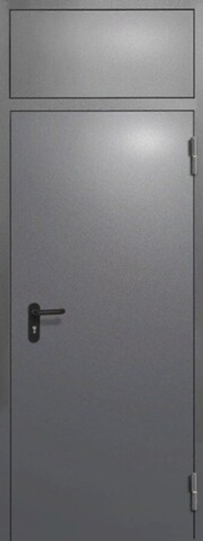 Входная дверь с фрамугой - 962