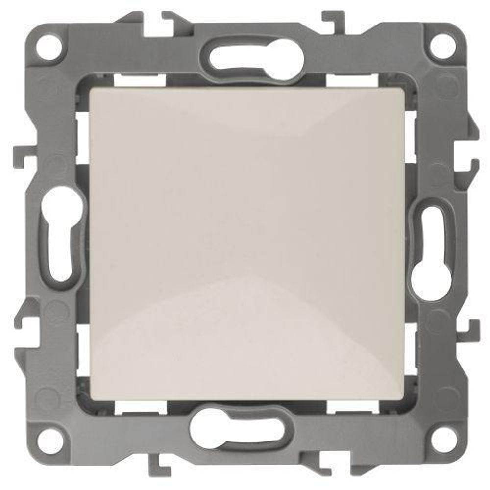 Выключатель 1-кл. СП Эра12 12-1101-02 10А IP20 250В 10AX механизм сл. кость Эра Б0014622