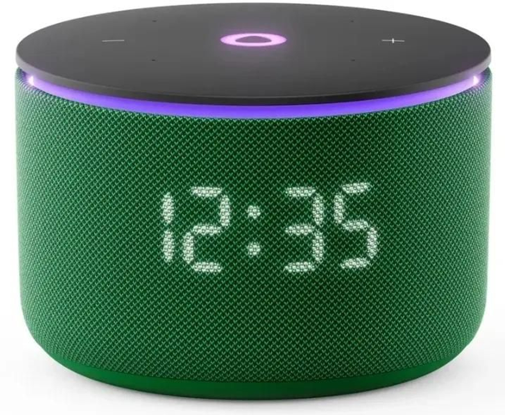 Умная колонка ЯНДЕКС Станция Мини 3 Про, 18Вт, с Алисой, зеленый Zigbee [yndx-00059grn]
