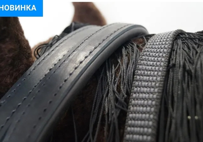 Узда кожаная комфорт (с регулировкой размера)