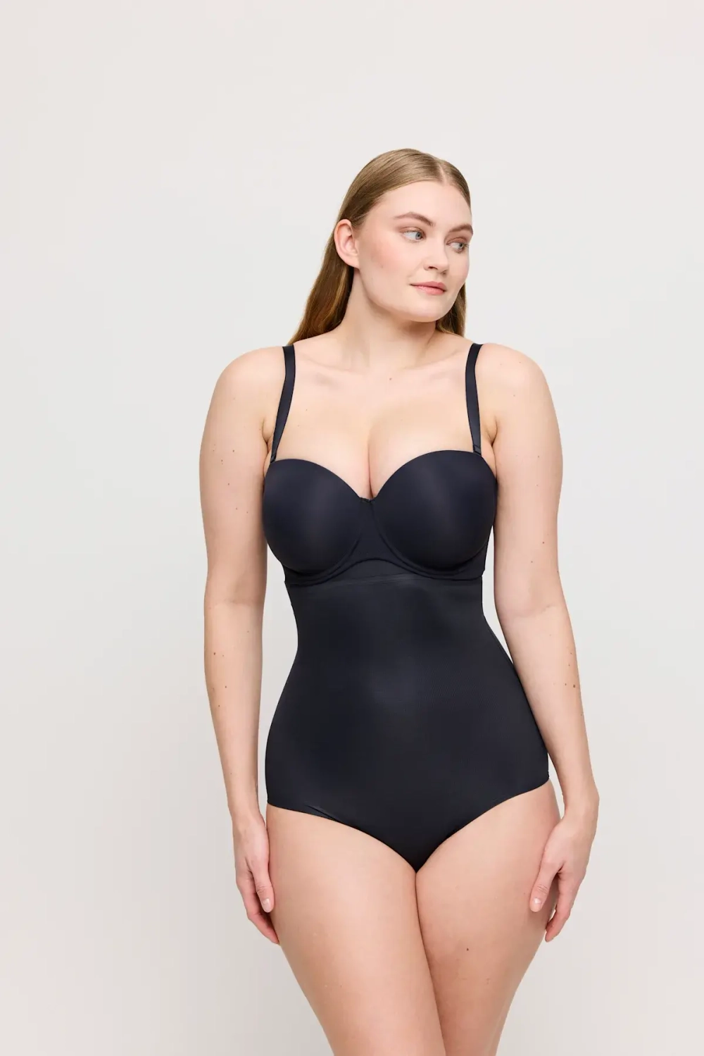 PRIMADONNA Figuras Утягивающие трусики с высокой посадкой, черный