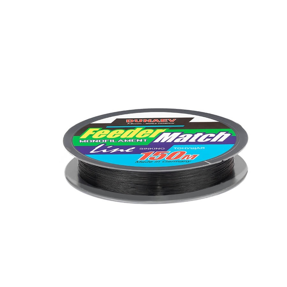 Леска Dunaev Feeder-Match Sinking Black 0.32мм 150м