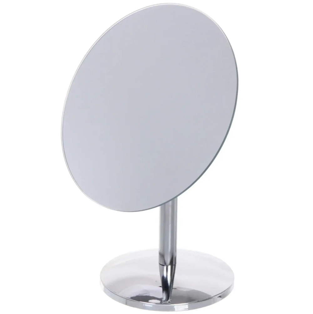 Зеркало настольное «ФОРТУНА БРИ», круглое, цвет металл, 25*15,5см (коробка)