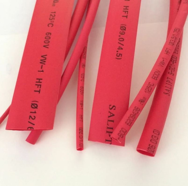 Трубка изоляционная D=8мм красная