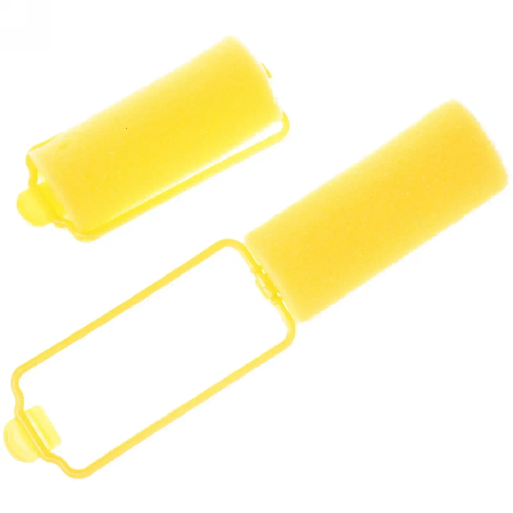 Бигуди поролоновые с зажимом 10шт, цвет микс, d=25мм