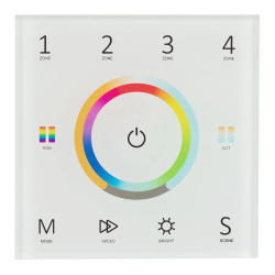 Панель Sens SMART-P67-MULTI White (230V, 4 зоны, 2.4G) (Arlight, IP20 Пластик, 5 лет) 028321