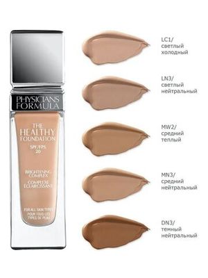 PHYSICIANS FORMULA Тональная основа The Healthy Foundation, тон: средний теплый, 30мл