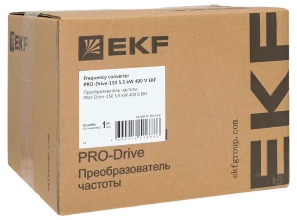 Преобразователь частоты  EKF PD-150-FC-4K0-21-B