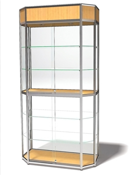 Витрина демонстрационная с фризом ВДА-05/11аф