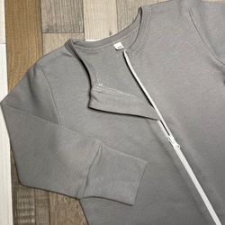 Детский комбинезон Cлип открытая нога Серый RinaAmari