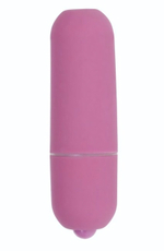 Розовая вибропуля с 10 режимами вибрации (Цвет: розовый)