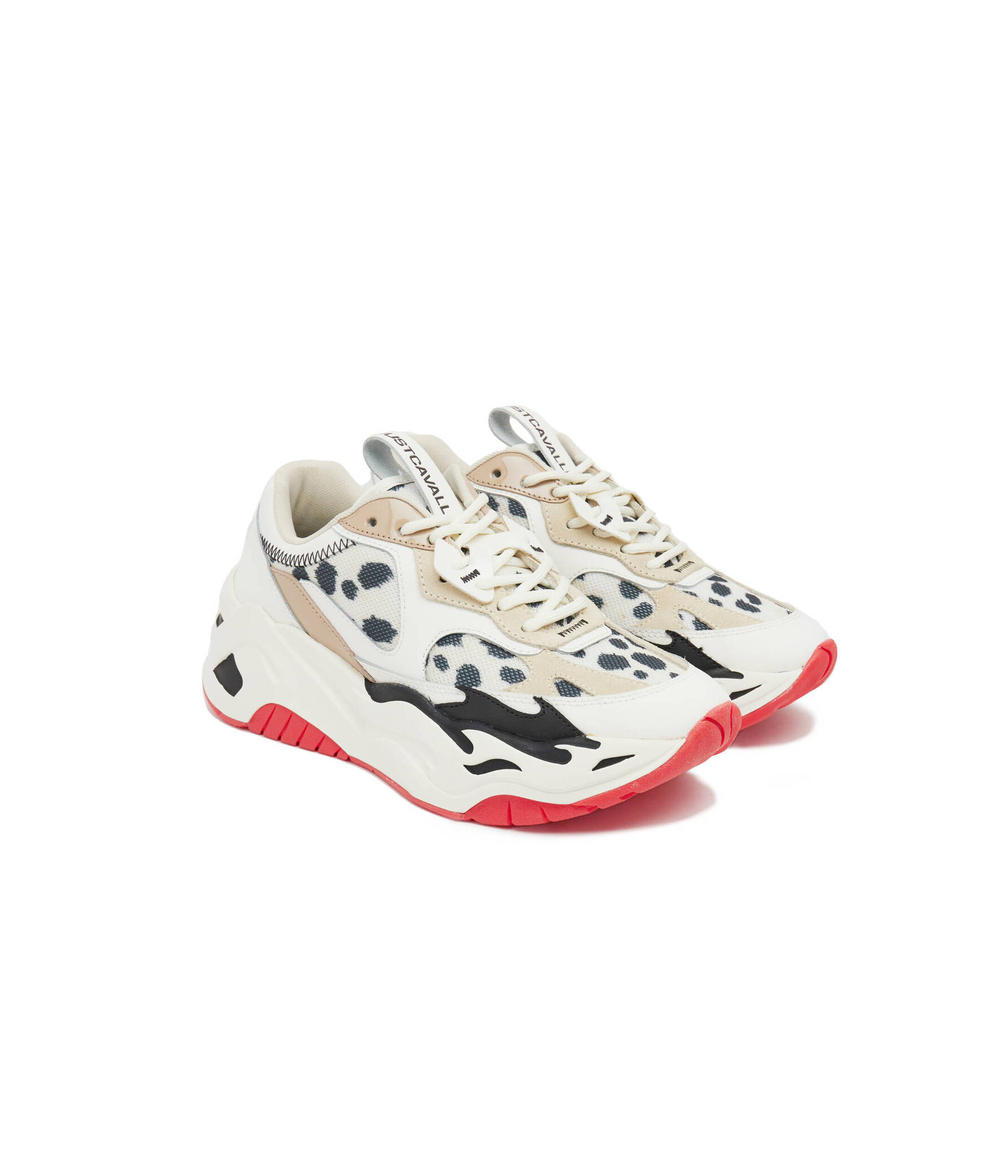 кожаные кроссовки Just Cavalli - белый(S08WS0168 P2176)