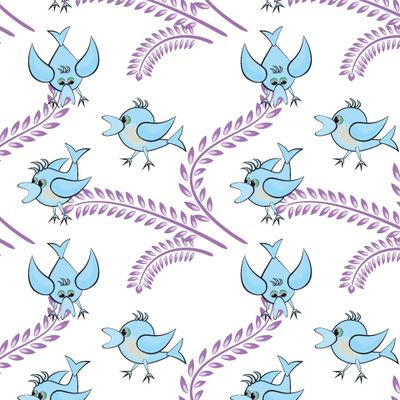 Злые птички и колоски