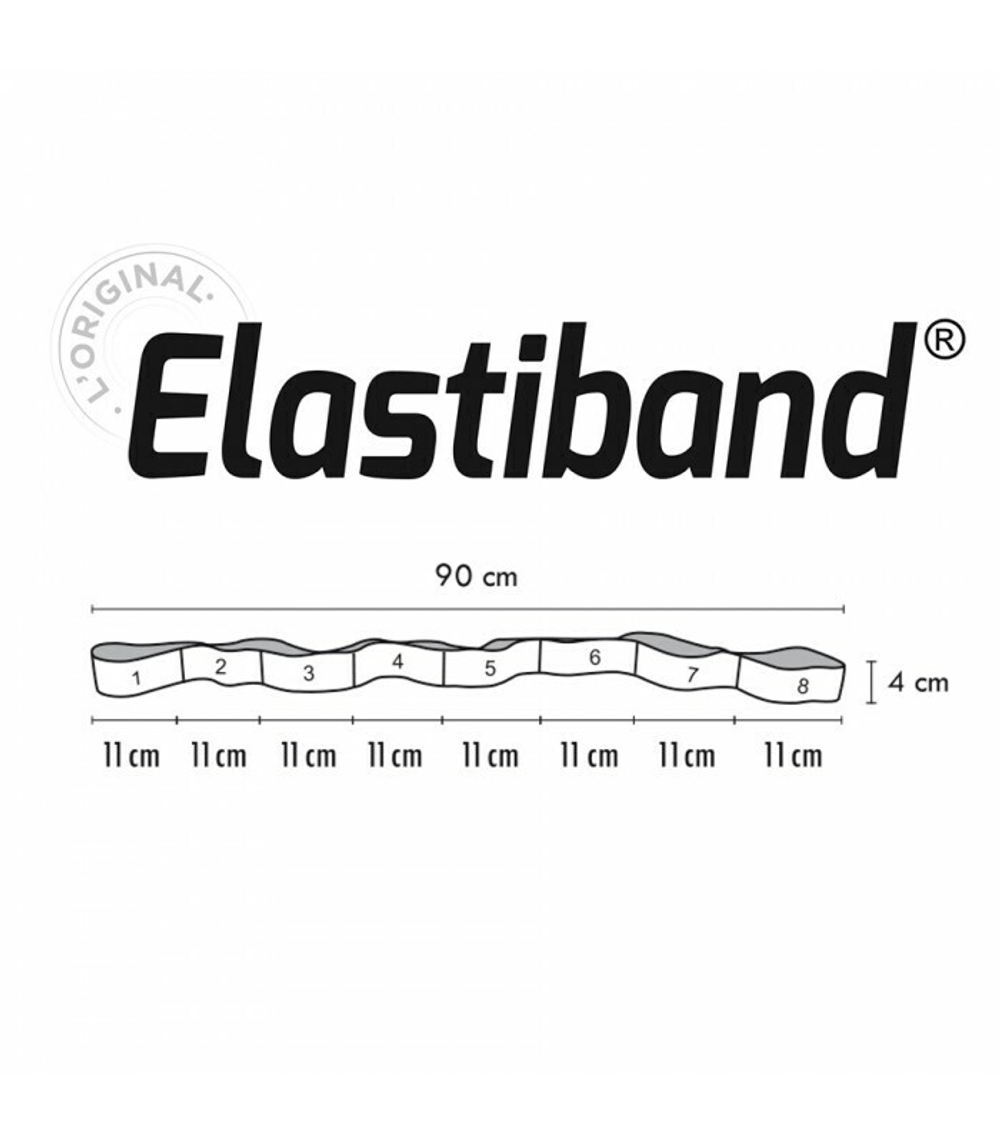 Эспандер Sveltus Elastiband Original 10 кг красный