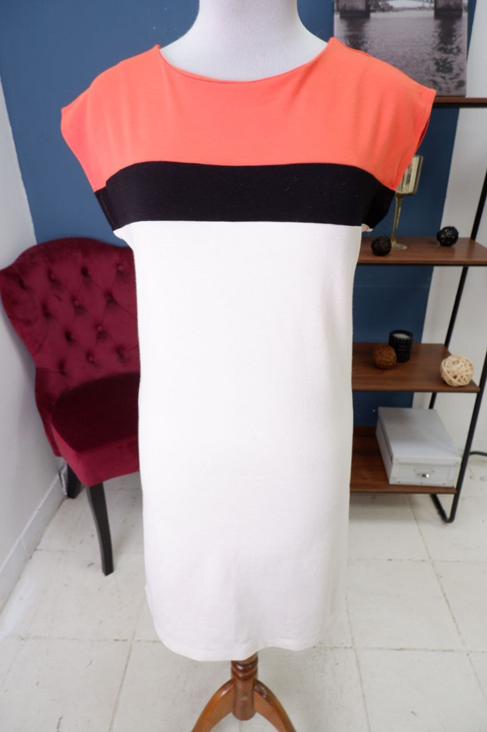 Платье Mohito комбинированное 48 размер