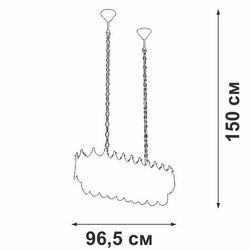 Подвесная люстра Vitaluce V58120 V58120-8/11