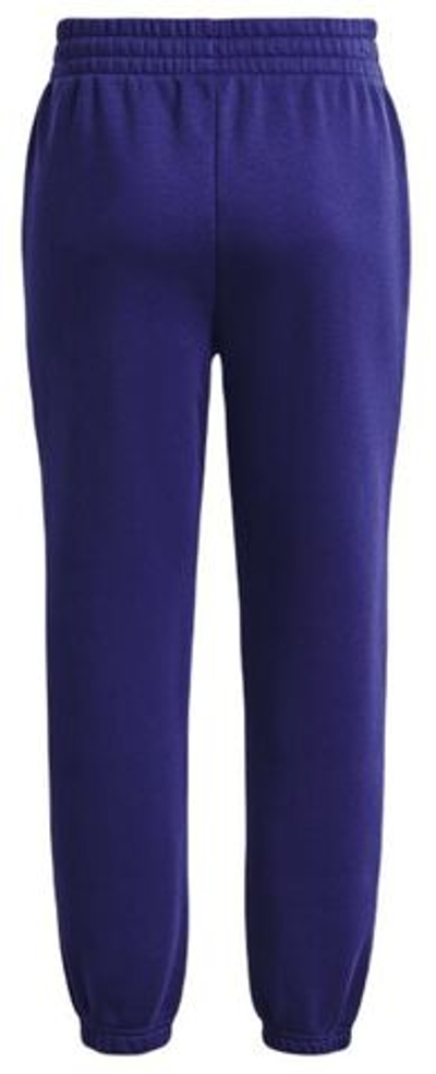 Женские теннисные брюки Under Armour Women's UA Essential Fleece Joggers - sonar blue/white