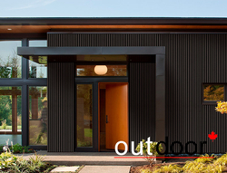 Панель универсальная ДПК Outdoor 3D 220*25*4000 мм. шлифованная черная