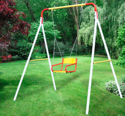 Качели уличные каркас со спинкой