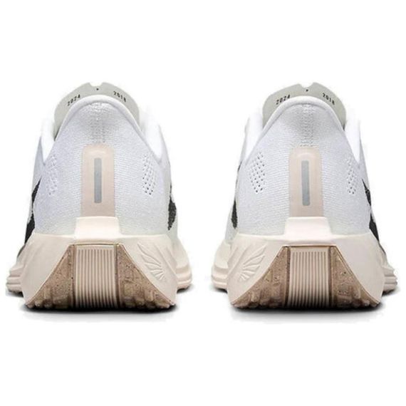 Кроссовки NIKE Pegasus Plus Белые/Темно-черные/Оранжевые белые/Светло-коричневые/Темно-коричневые Унисекс