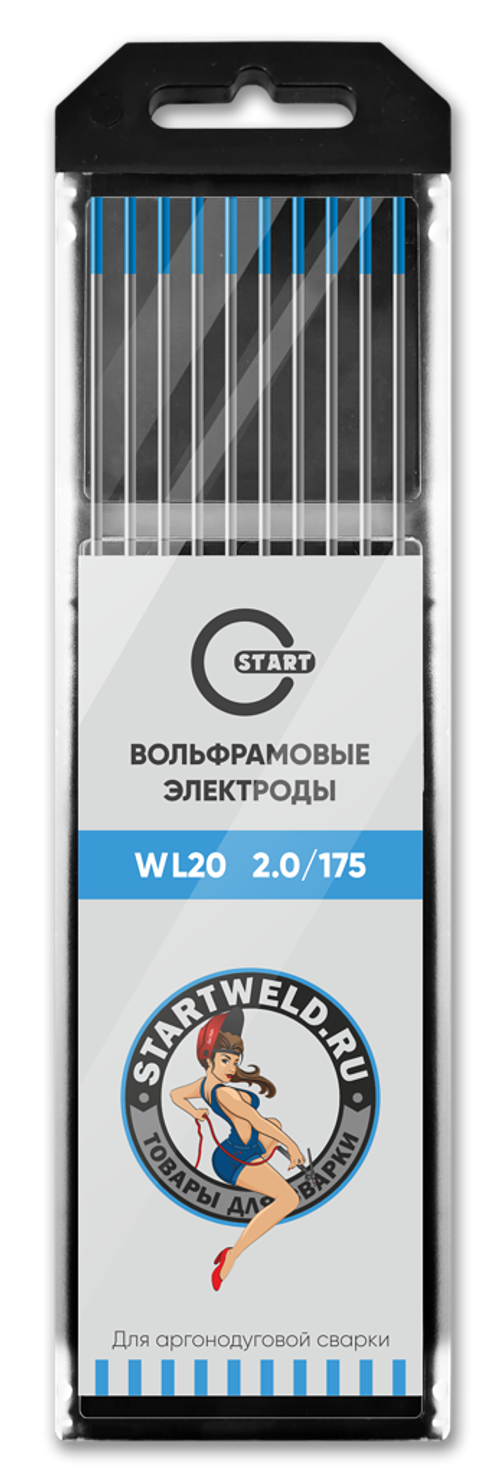 Вольфрамовый электрод WL 20 2,0/175 (голубой) WL2020175