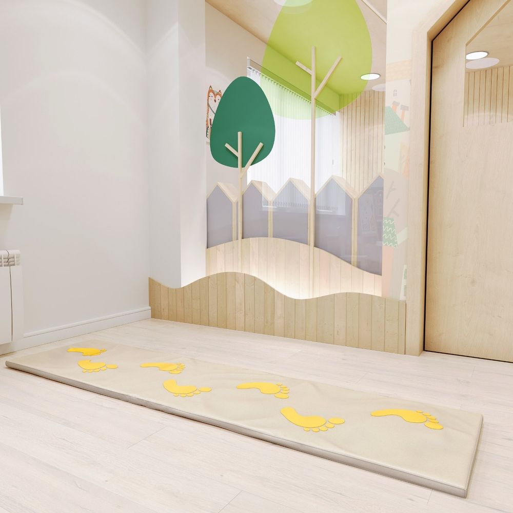 Коврик Romana «Босоножка» большой (pastel)