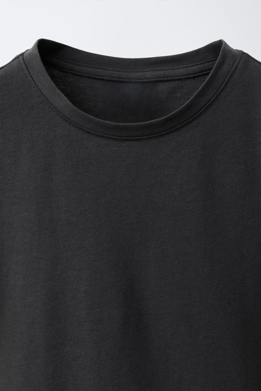 ZARA НАБОР ИЗ ТРЕХ ОДНОТОННЫХ ФУТБОЛОК, РАЗНОЦВЕТНЫЙ