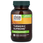 Gaia Herbs, Turmeric Supreme, поддержка носовых пазух, 60 веганских жидких фитокапсул