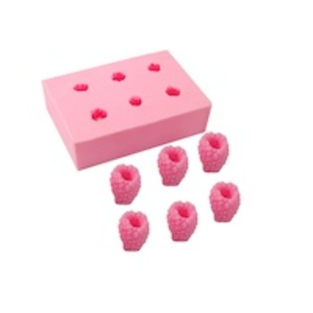 Силиконовый молд цельные ягоды: малина - шелковица