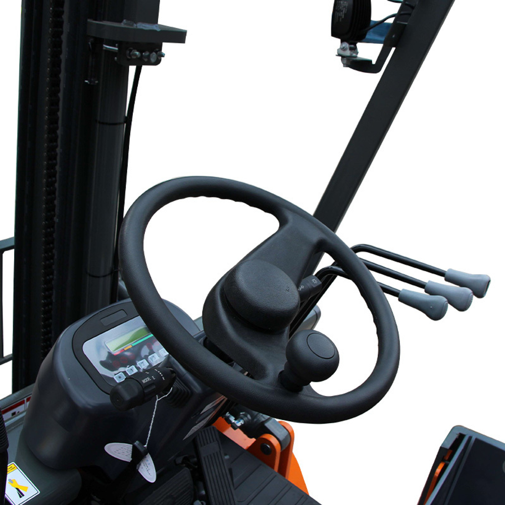 Электрический вилочный погрузчик CPD18-HC2 со свободным подъемом и боковым смещением вил