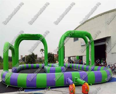 Надувная трасса "Мини", 13*9*2,5 м