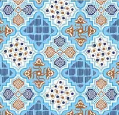 Коврик для ванной (дорожка) ВСПЕНЕННЫЙ ПВХ 0,65*15 м