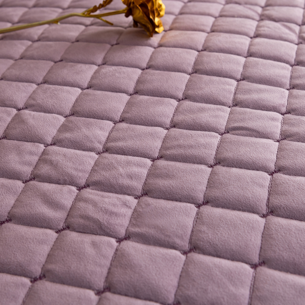 Велюровое покрывало ромб OVF002