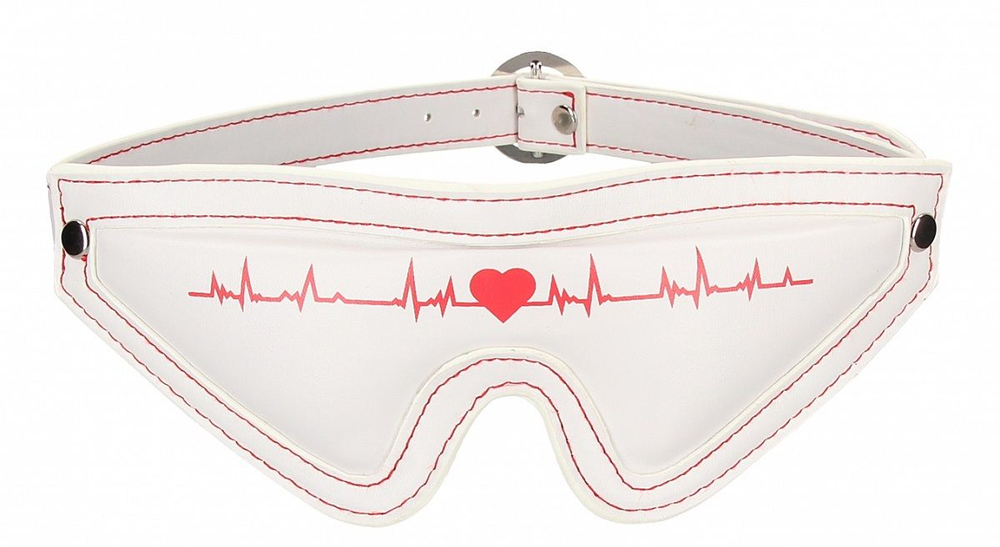 Пикантный BDSM-набор медсестры Nurse Pleasure (Цвет: белый с красным)