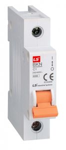 Автоматический выключатель  BKN  06120206R0  1P+N  C16A  LS