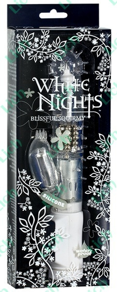 Коллекционный хай-тек вибратор WHITE NIGHTS