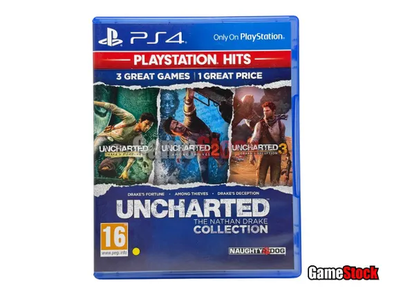 PS4 Uncharted: The Nathan Drake Collection Б/У CUSA-02343 (Русские субтитры)