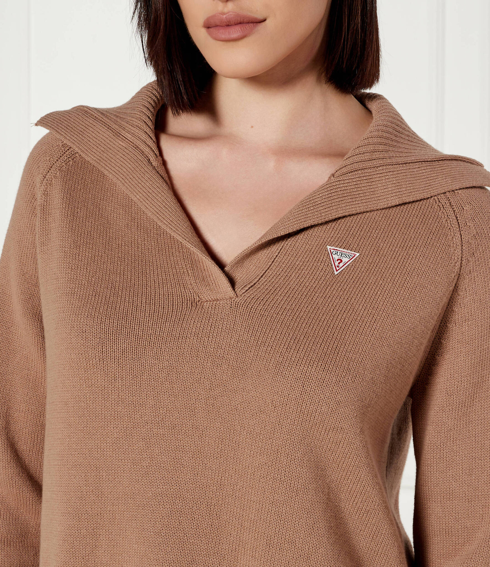 Свитер Guess Jeans - желтый(W4BR14 Z3HM1)