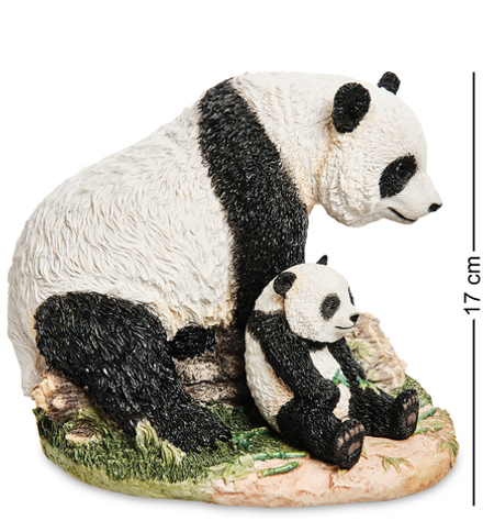 WS-1185 Статуэтка «Панда с детенышем»