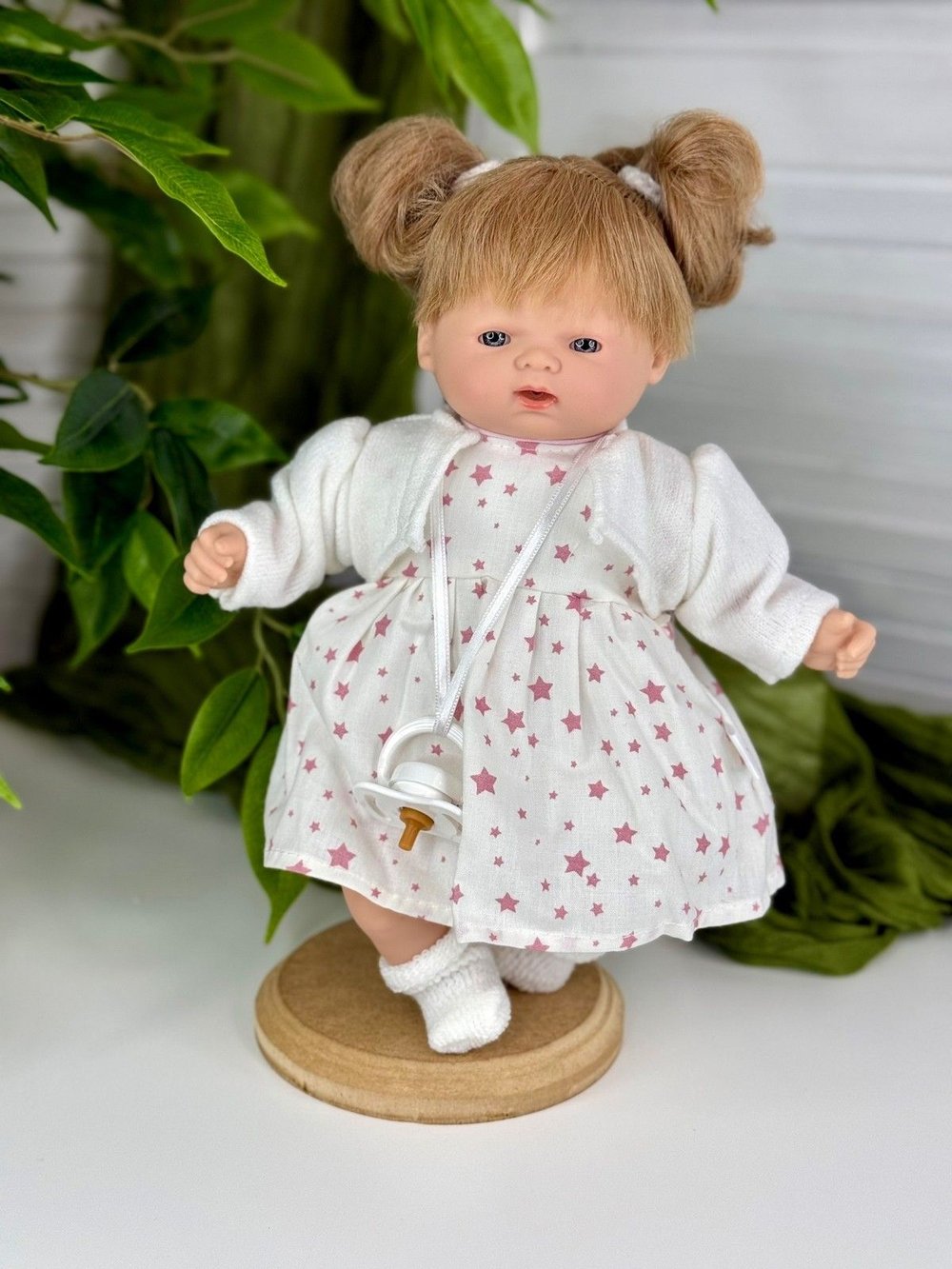 Кукла Marina and Pau 26cм мягконабивная в пакете (M120A5)