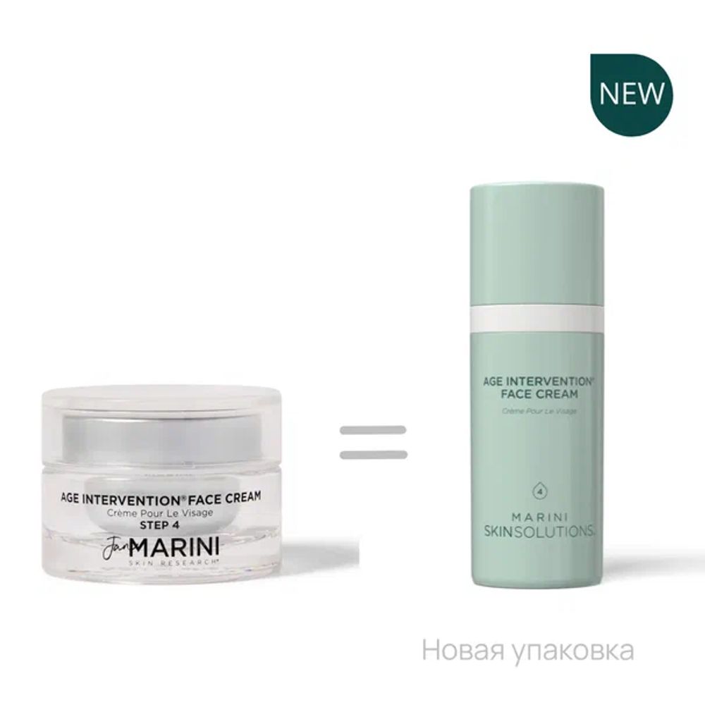 Jan Marini AGE INTERVENTION® FACE CREAM Обогащенный антивозрастной крем с фитоэстрогенами для сухой кожи Объем:28 мл
