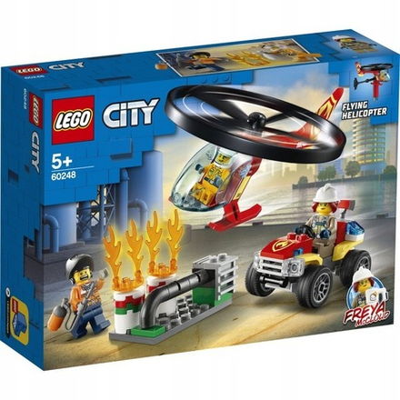 Конструктор LEGO City 60248 Пожарный спасательный вертолет