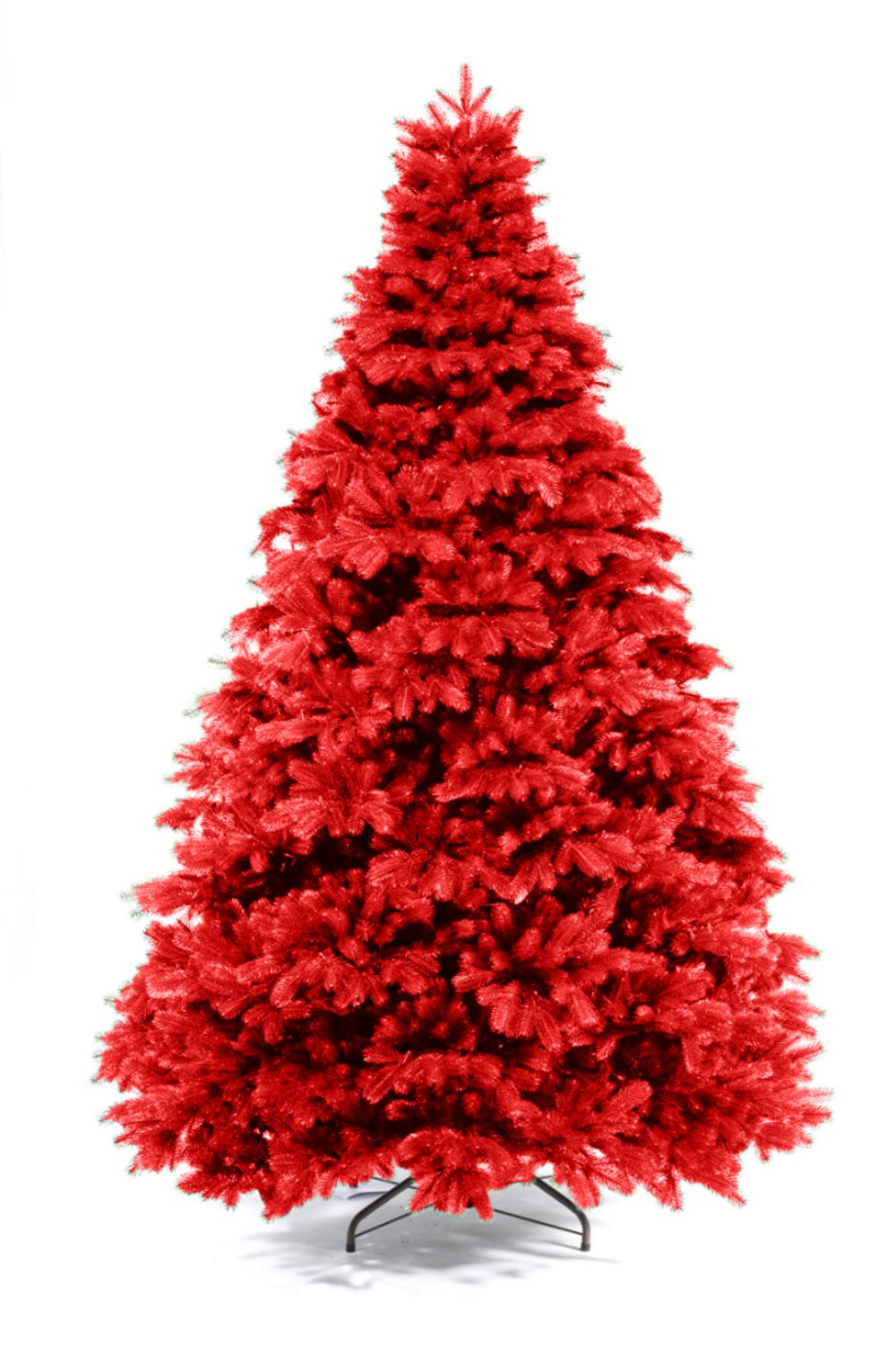 Красная литая елка "Королева леса в Красном"