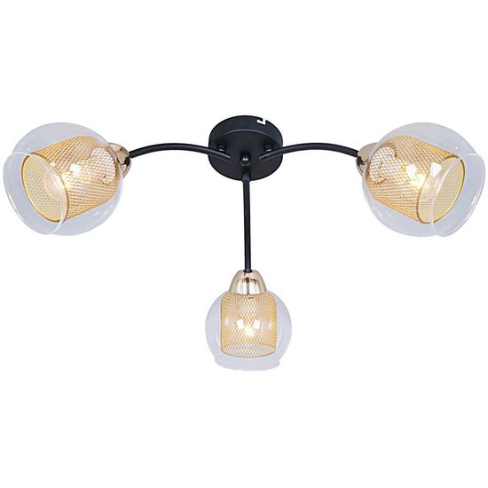 IL7163-3CIN-79 BK GD светильник потолочный