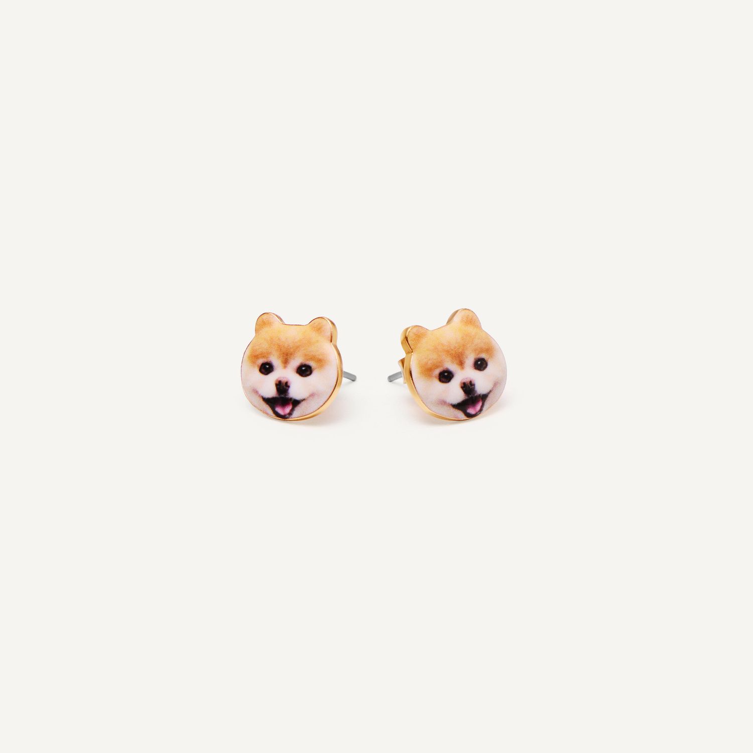 Серьги Doggy Stud Earrings – Shiba Inu